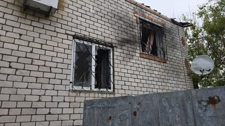 В течении 9 мая россияне атаковали Никопольский район 