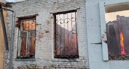 В течение 2 июня враг массированно атаковал Никопольщину и Синельниковщину (ФОТО)