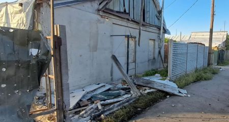 Ворог вдень 15 червня не припиняв обстрілювати Нікопольщину