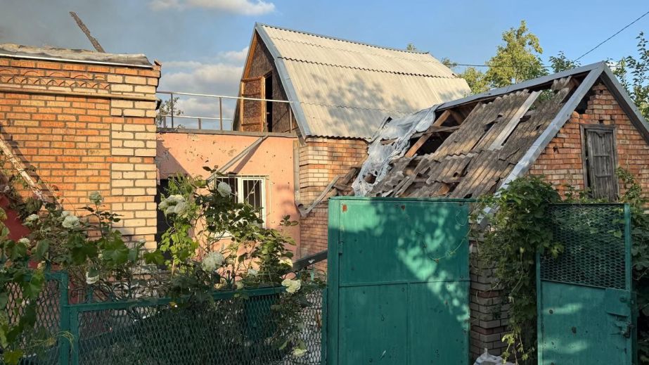 Всю ночь 16 июня оккупанты неустанно били по Никопольщине