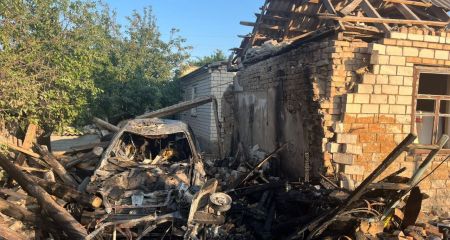 Ночью 17 июня оккупанты обстреляли два района Днепропетровщины (ФОТО)