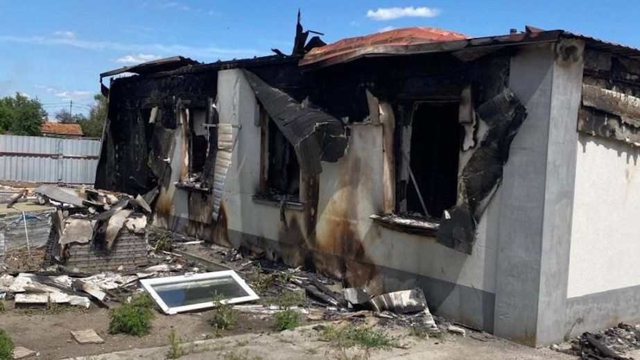 Прифронтовую часть Синельниковского района оккупанты стирают с лица земли (ФОТО, ВИДЕО)