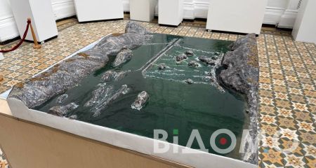 Как выглядит уникальный порог Ненасытца в миниатюре, представленный в Днепре (ФОТО, ВИДЕО)