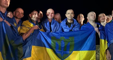 Из российского плена на Днепропетровщину вернули 10 защитников (ФОТО)