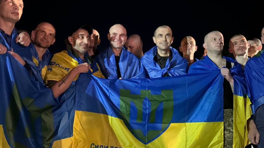 Из российского плена на Днепропетровщину вернули 10 защитников (ФОТО)