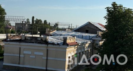 В ночь на 30 июля россияне атаковали железннодорожный вокзал в Павлограде (ФОТО)