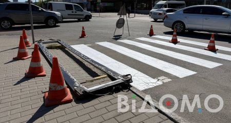 В Павлограде обновляют дорожную разметку (ФОТО, ВИДЕО)