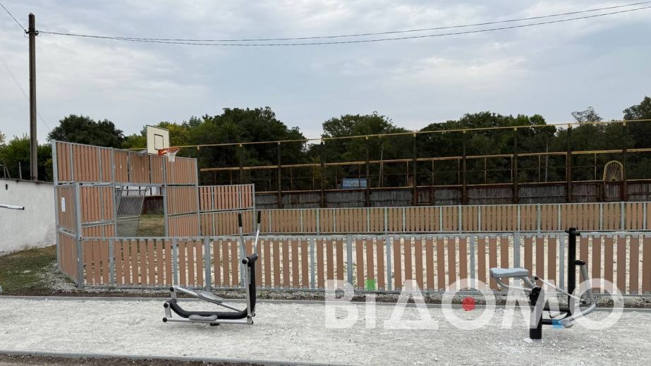 В Павлограде с помощью немецких партнеров установили новую спортивную площадку (ФОТО, ВИДЕО)