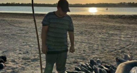 Браконьєр на ставку в Павлоградському районі наловив товстолобів на понад 100 тис грн (ФОТО)