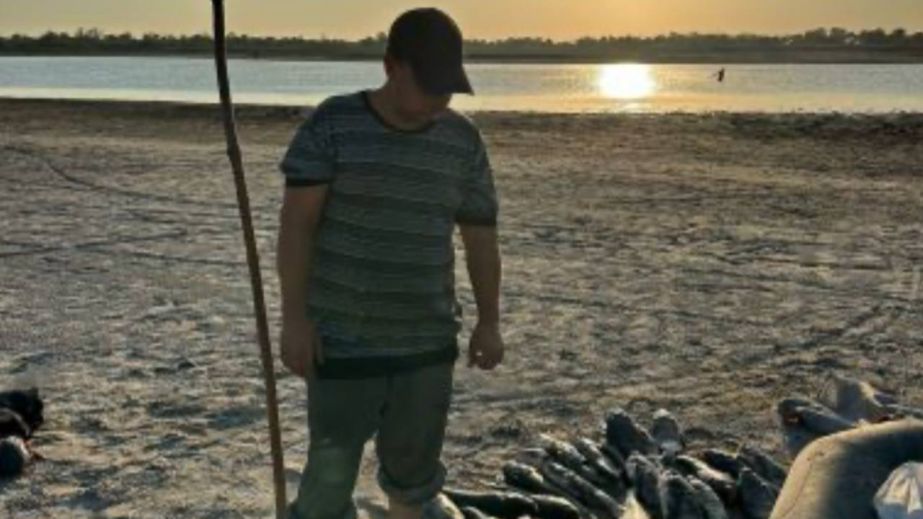 Браконьєр на ставку в Павлоградському районі наловив товстолобів на понад 100 тис грн (ФОТО)