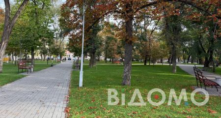 Как выглядит осенний Павлоград: листья падают, работы у коммунальщиков становится больше (ФОТО, ВИДЕО)
