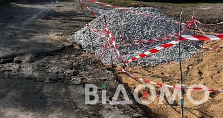 Після публікації "Відомо" у Павлограді почали ремонтувати провалля (ФОТО, ВІДЕО)