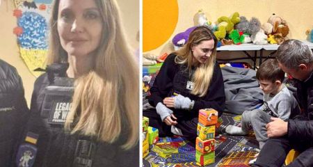 Анджелина Джоли второй раз посетила Украину: во время визита ТЦК мобилизовали ее телохранителя