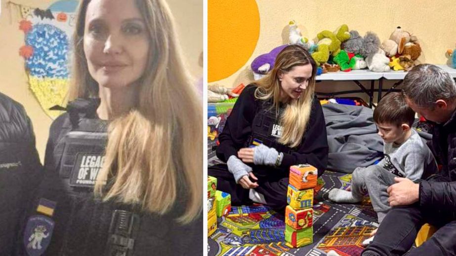 Анджеліна Джолі вдруге відвідала Україну: під час візиту ТЦК мобілізували її охоронця