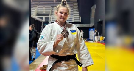 Дзюдоїстка з Дніпра Руслана Булавіна виборола "бронзу" на Континентальному Кубку Європи