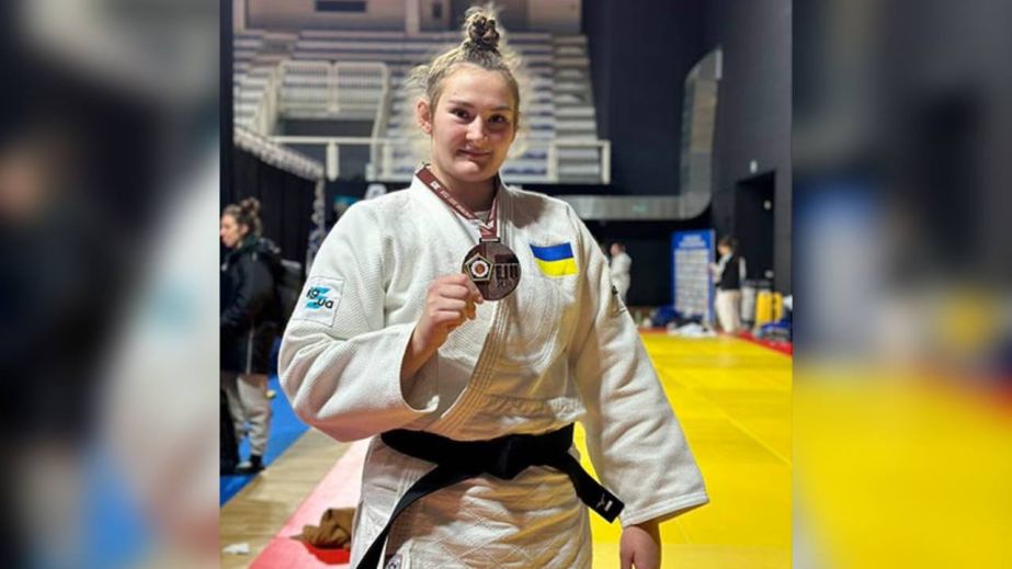 Дзюдоїстка з Дніпра Руслана Булавіна виборола "бронзу" на Континентальному Кубку Європи