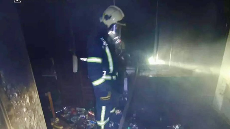 У Павлограді під час пожежі постраждав чоловік