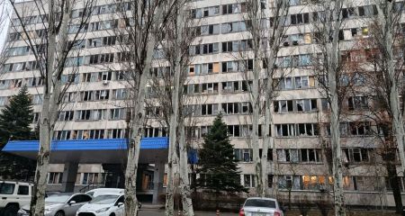 Как в Днепре выглядит разрушенный корпус университета после ракетного удара (ФОТО, ВИДЕО)