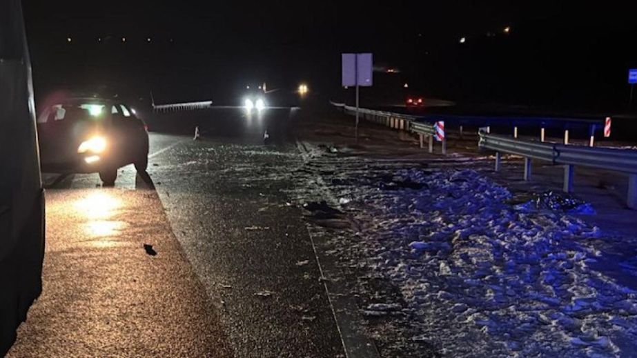 В Днепровском районе женщина сбила полицейских и водителя автобуса, сбившего пешехода (ВИДЕО)