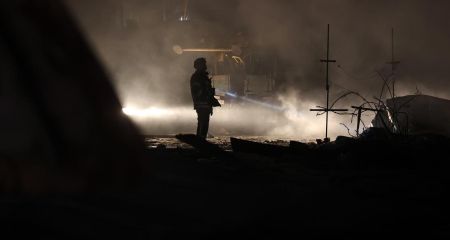 В ГСЧС показали жуткие кадры ликвидации последствий массированной атаки БпЛА в Днепре (ВИДЕО)