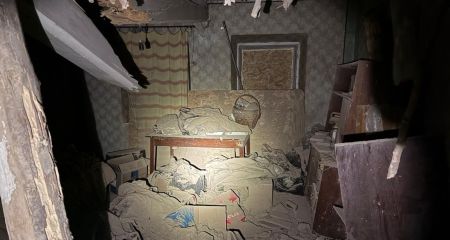 Во время вражеских атак Днепропетровщины ночью 12 января пострадал мужчина (ФОТО)