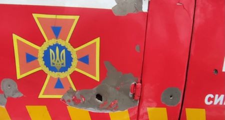 Оккупанты ударили по спасателям БпЛА во время тушения пожара после предыдущей атаки (ФОТО)