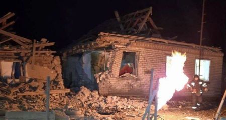 Ночью 18 февраля оккупанты атаковали Днепропетровщину артой, БпЛА и "Градами"