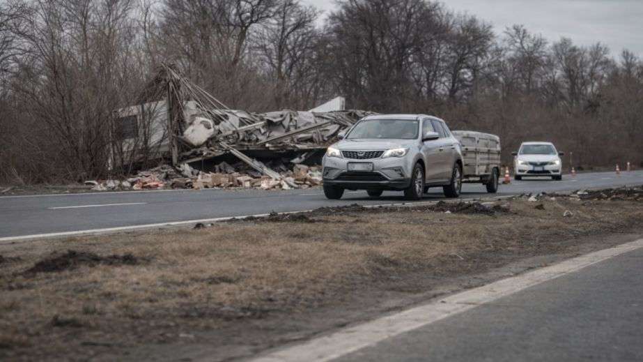Серйозна аварія з вантажівкою сталася вночі 4 березня поблизу Світлогірського на Дніпропетровщині