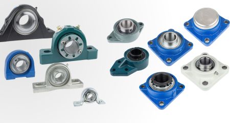 Особливості конструкції корпусних підшипників