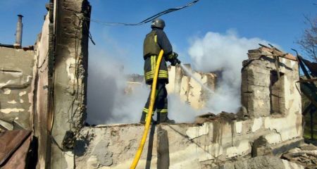 Более 50 раз враг атаковал три района области артиллерией, дронами и авиабомбой