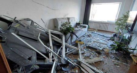 Опасный "гость" в Днепре: "шахед" влетел в окно многоэтажки и не сдетонировал