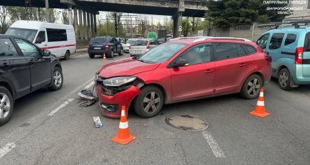 Стало відомо, скільки ДТП з постраждалими сталося на Дніпропетровщині за тиждень