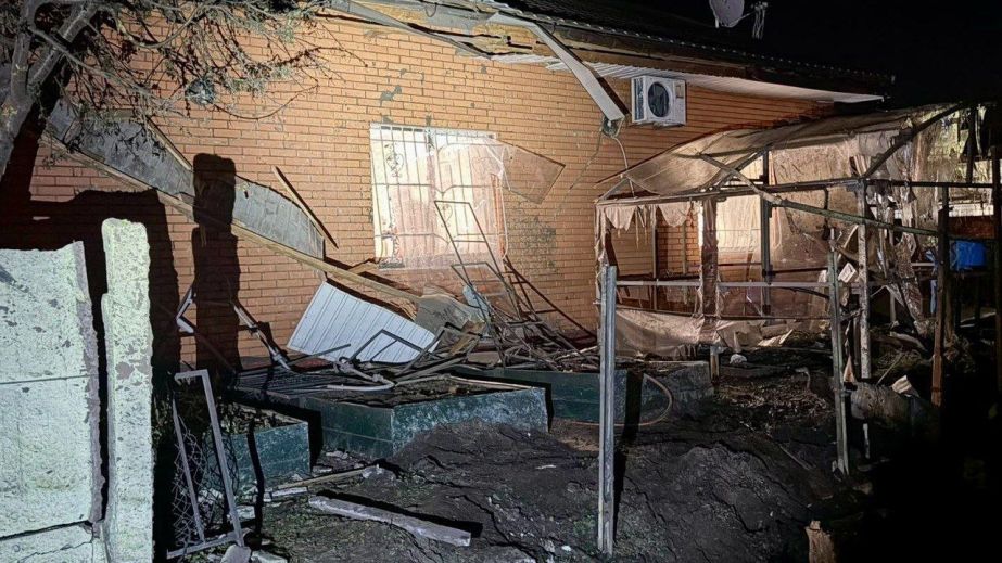 В результате атаки БпЛА на Днепр ранен мужчина