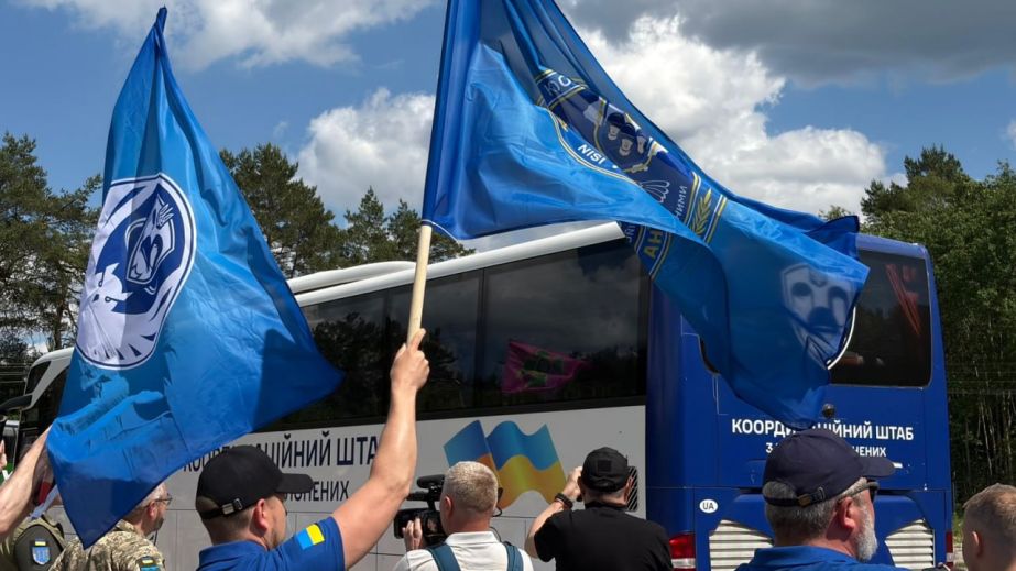 Великий обмін: Україна повернула з полону 186 людей, серед них &mdash; 9 мешканців Дніпропетровщини