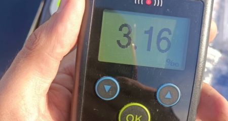 Майже у 16 разів більше норми: у Кривому Розі затримали геть п&rsquo;яного водія