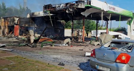 Утром 3 июля оккупанты атаковали АЗС в Криворожском районе: есть погибший и раненые (ФОТО)