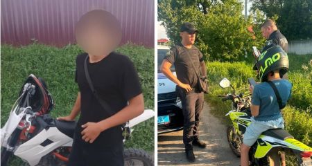 У Самарівському районі поліція задокументувала порушення з боку неповнолітніх на мототранспорті