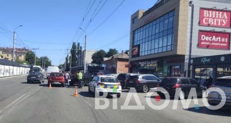 ДТП в Днепре: на Кал...