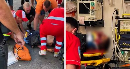 В Каменском служебный автомобиль полиции наехал на мужчину во время конфликта: назначена проверка (ФОТО, ВИДЕО)