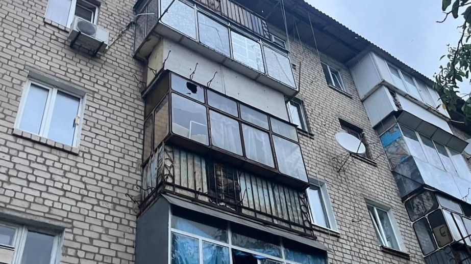 Ночью 16 сентября враг беспощадно атаковал Никопольщину