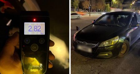 Понад 2 проміле алкоголю: у Дніпрі патрульні зупинили трьох нетверезих водіїв, один із них влаштував ДТП (ФОТО)