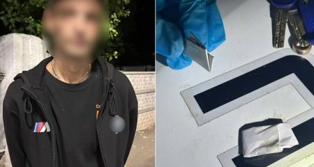 Испугался патрульных и разоблачил себя: в Кривом Роге задержали мужчину с синтетическими наркотиками