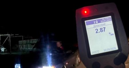 Почти в 14 раз алкоголь выше нормы: в Кривом Роге во время комендантского часа остановили пьяного водителя