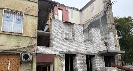 В историческом здани...