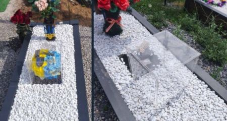 Цинізм без кордонів: у Кривому Розі мародери обікрали могилу загиблого воїна