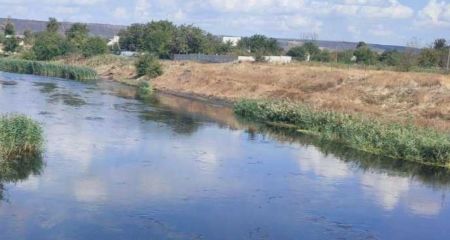 Экологи заявили о загрязнении воды в реке Саксагань