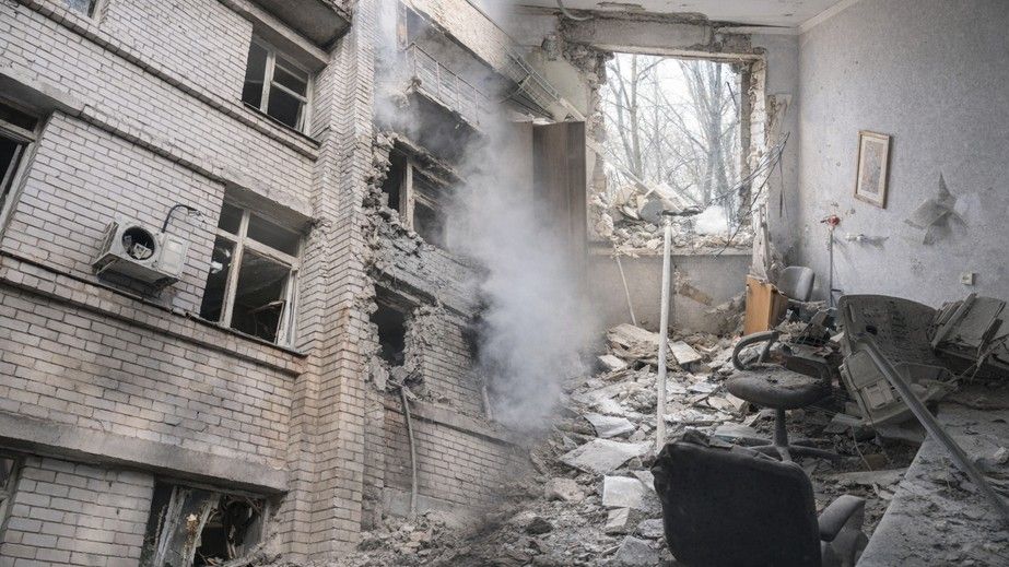 Росіяни вдарили по пологовому будинку, у сусідньому до Дніпра, Запоріжжі. Відомо про 6 постраждалих (ФОТО)