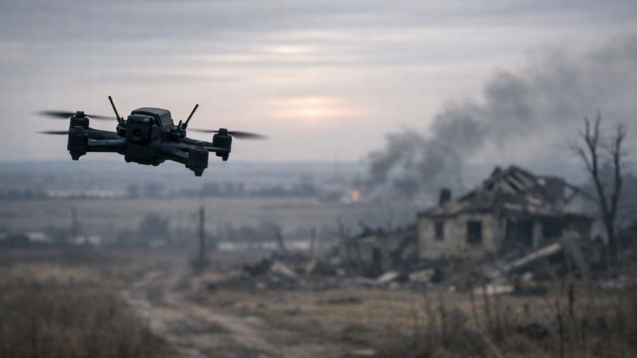 На Дніпропетровщині морпіхи взяли в полон російського військового за допомогою FPV-дрона