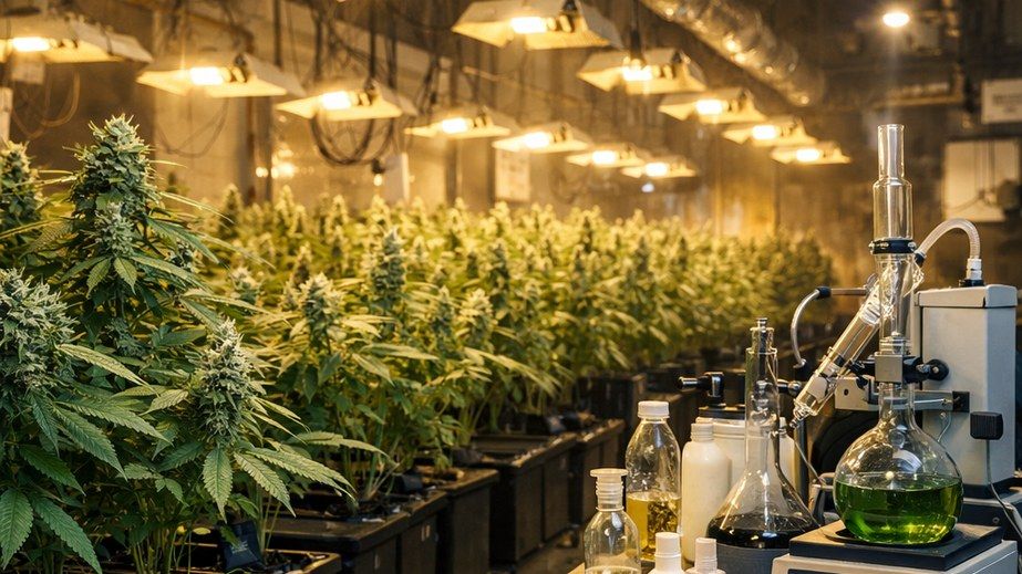 В Днепре будут судить мужчину, который устроил ангар под нарколабораторию