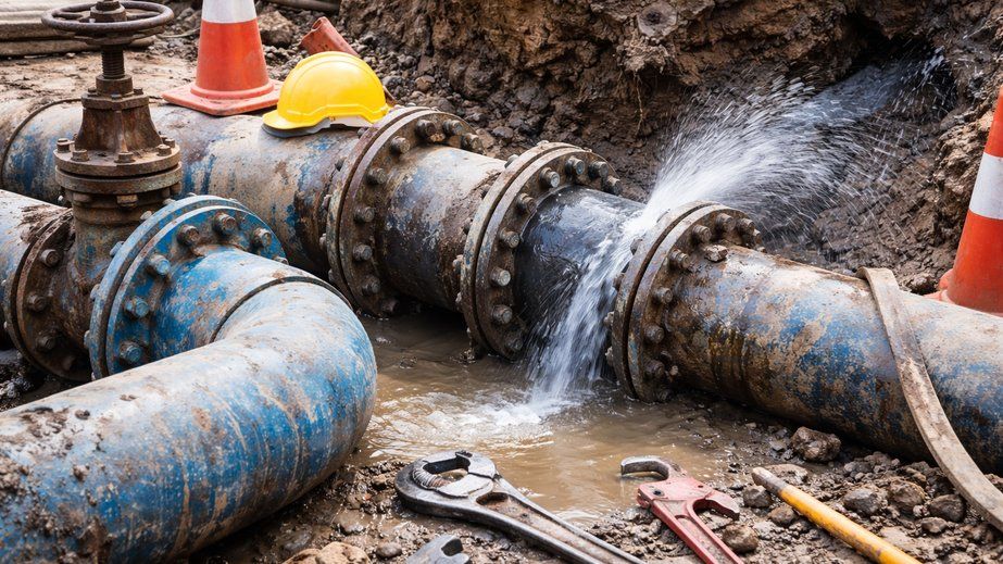 Авария на водопроводе: город на Днепропетровщине остался без воды